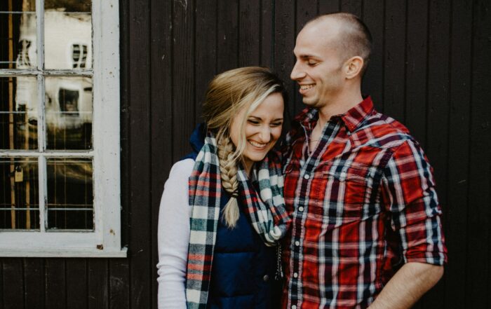 Young Couple first time homeowner photo